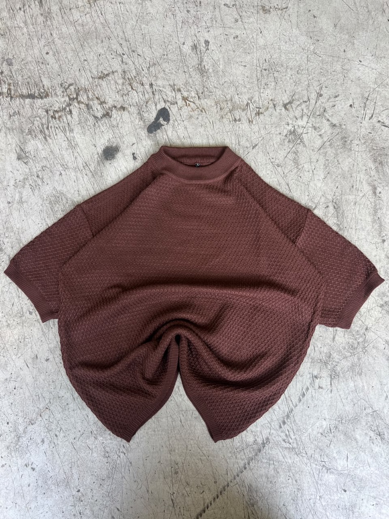 Remera tejida duet