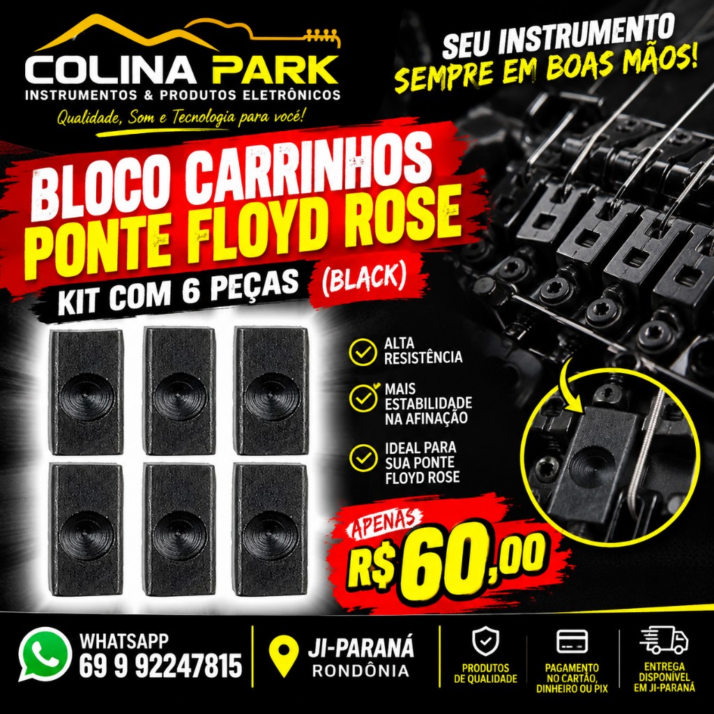 Bloco Regulagem Floyd Rose
