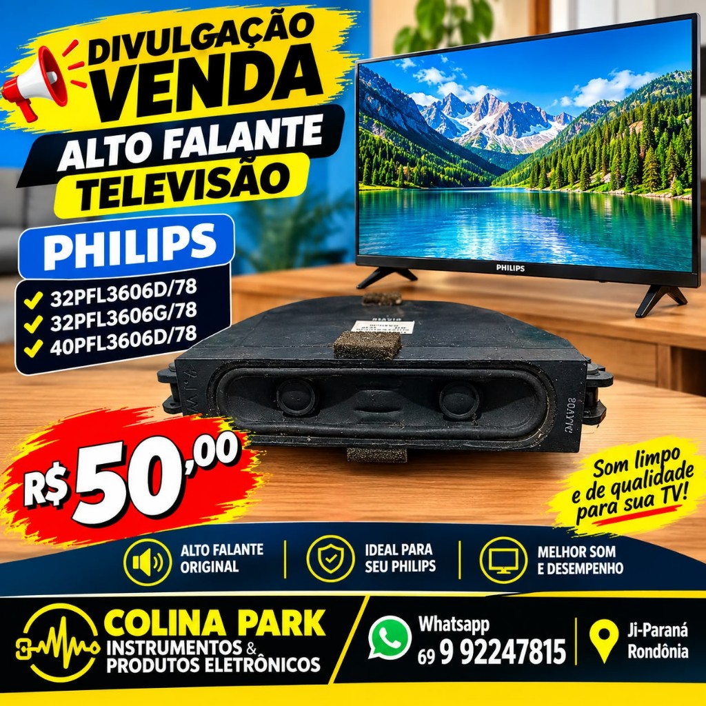 Alto falante Philips 40pfl3606d/78