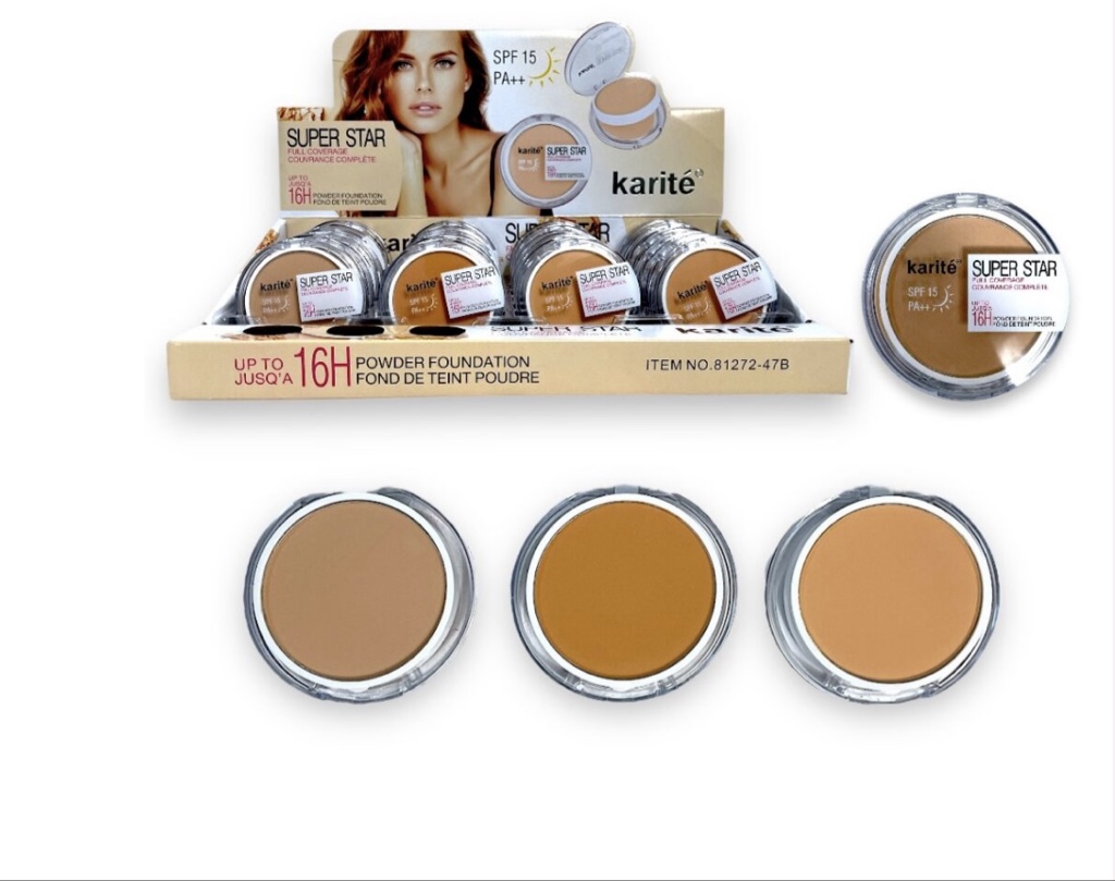 Polvo compacto súper star