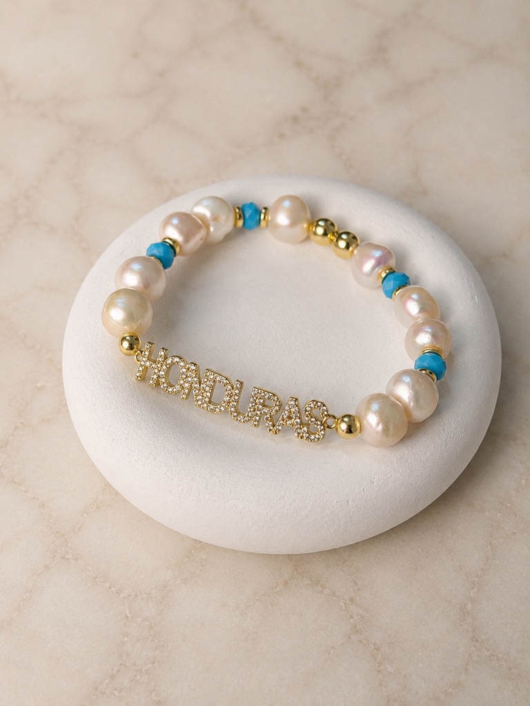 Pulsera Honduras de Perlas de Rio
