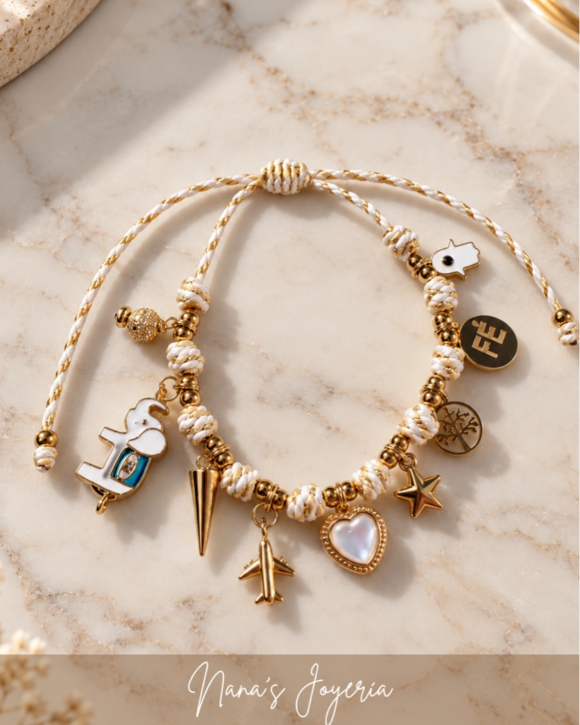 Pulsera de los Deseos beige