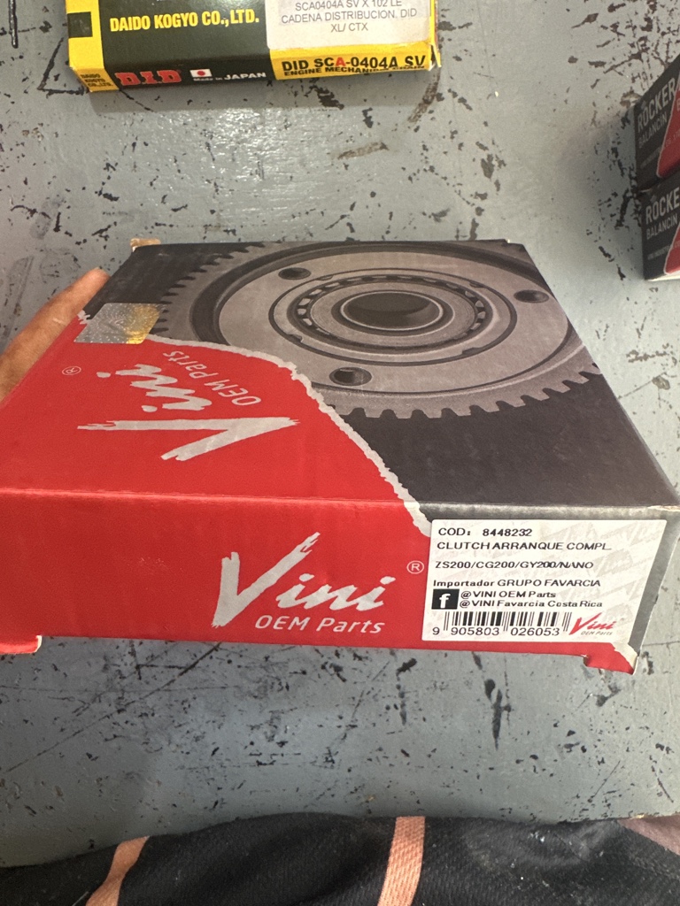 Clutch arranque ZS completo