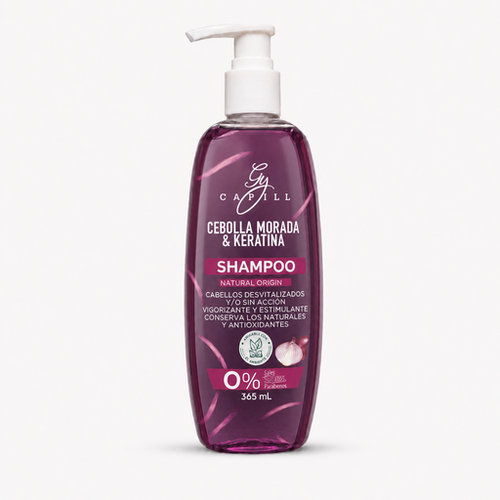 Shampoo Gy Capill Cebolla Morada & Keratina 365 mL