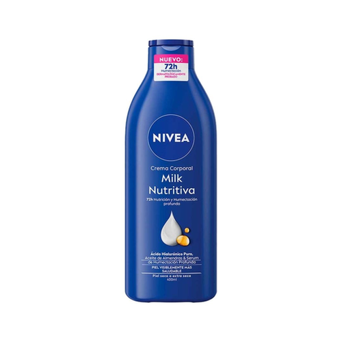Nivea Crema Corporal Milk Nutritiva 400ml