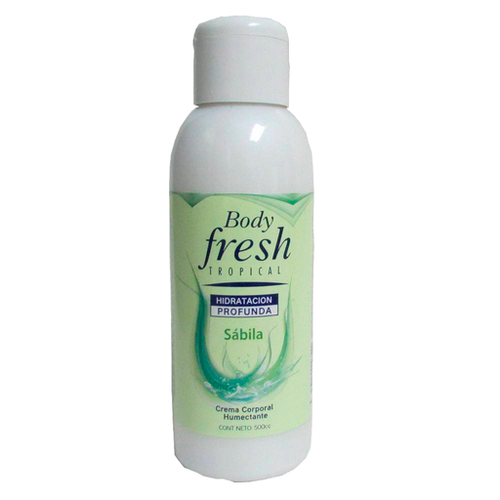 Body Fresh Tropical Sábila Crema Corporal Humectante 500cc