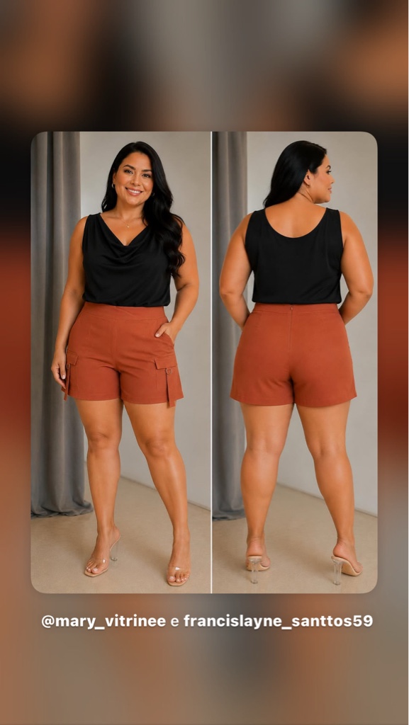 Short alfaiataria- Adulto