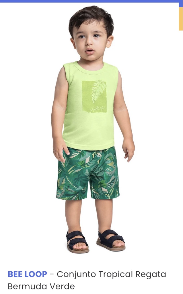 Bee Loop Conjunto Tropical -PST