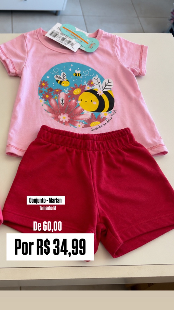 Conjunto  bb Marlan - menina
