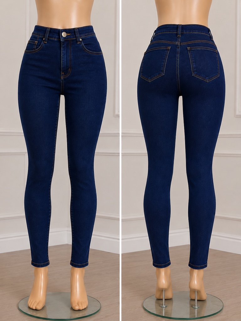 Calça jeans azul escura