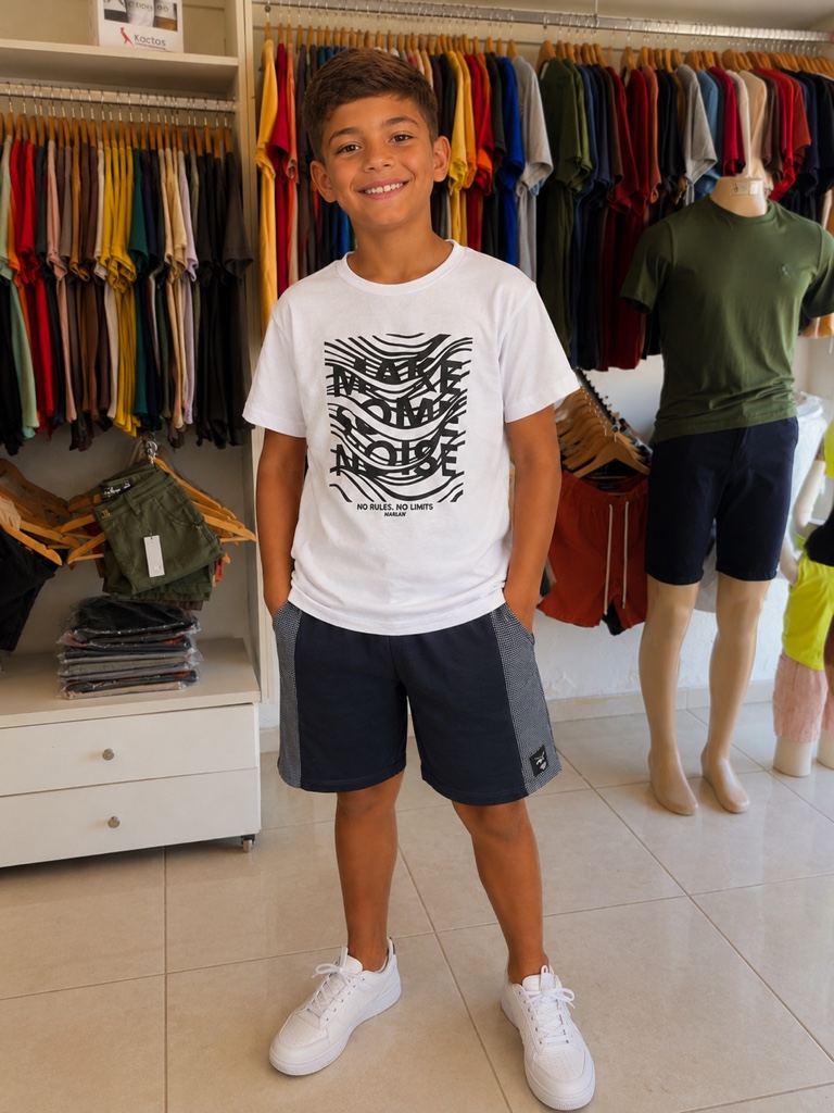 Tecido surf branco