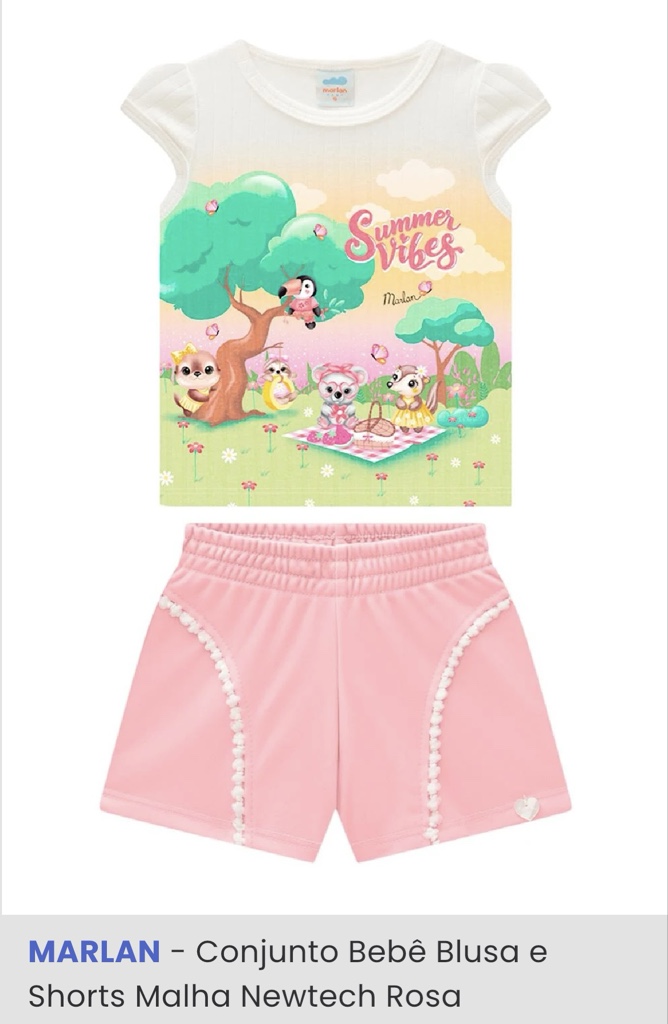 Marlan Conjunto feminino