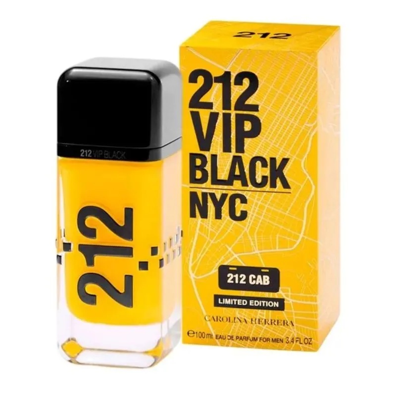 212 VIP Black Cab EDP Masculino 100Ml