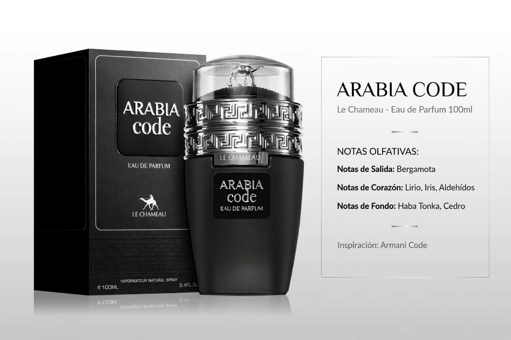 Arabia code. 100 ml