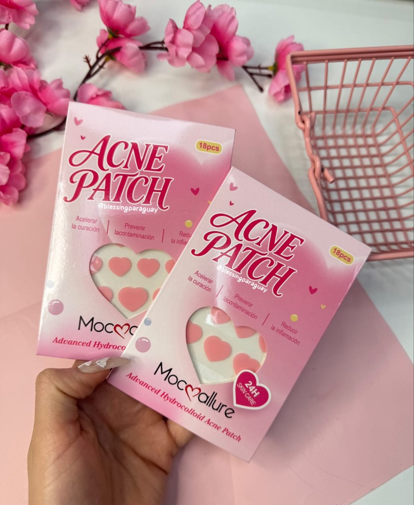 Parches para acné, corazoncitos