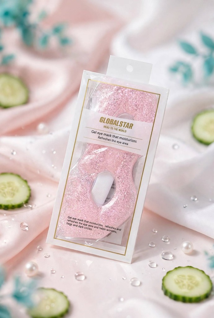 Mascarilla de gel para ojos. REFRESCANTE