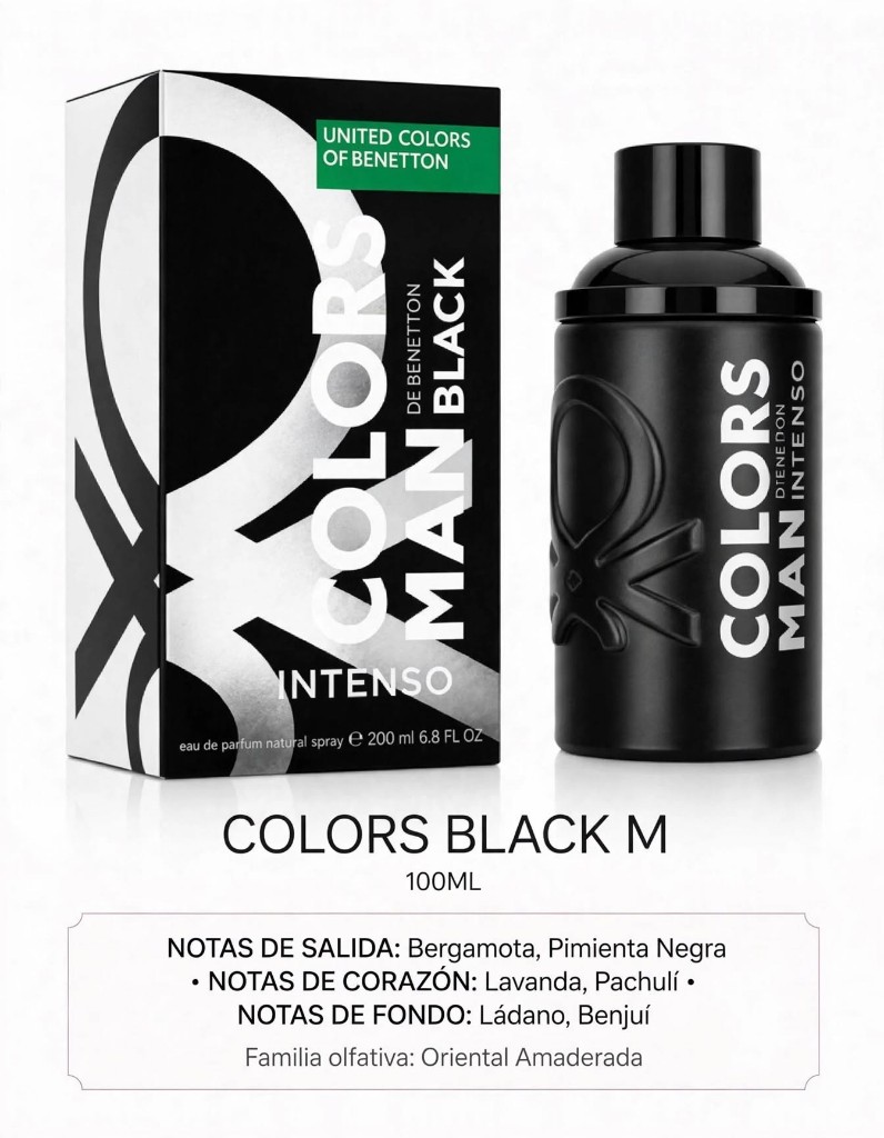 BENETTON, Colors Black Man
