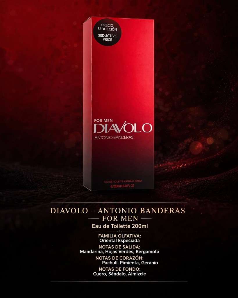 ANTONIO BANDERAS, Diavolo. 200ml
