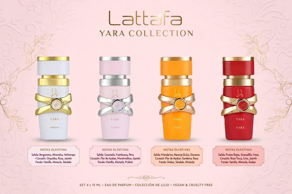 Perfumes Yara x 25 ml. Con feromonas