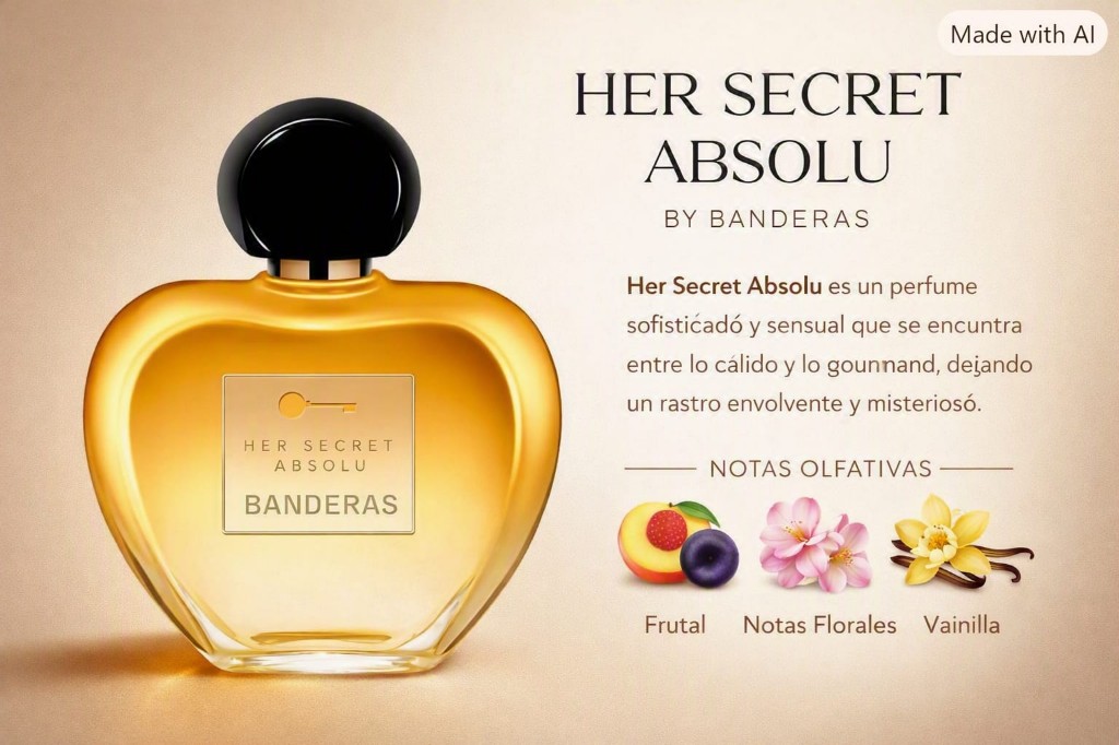 ANTONIO BANDERAS. Her Secret Absolu. Femenino
