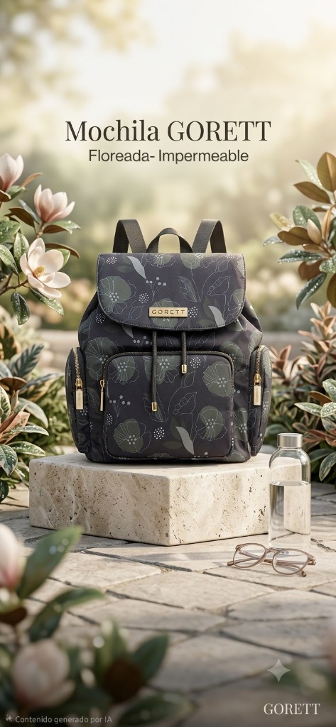 Mochila Gorett. Impermeable
