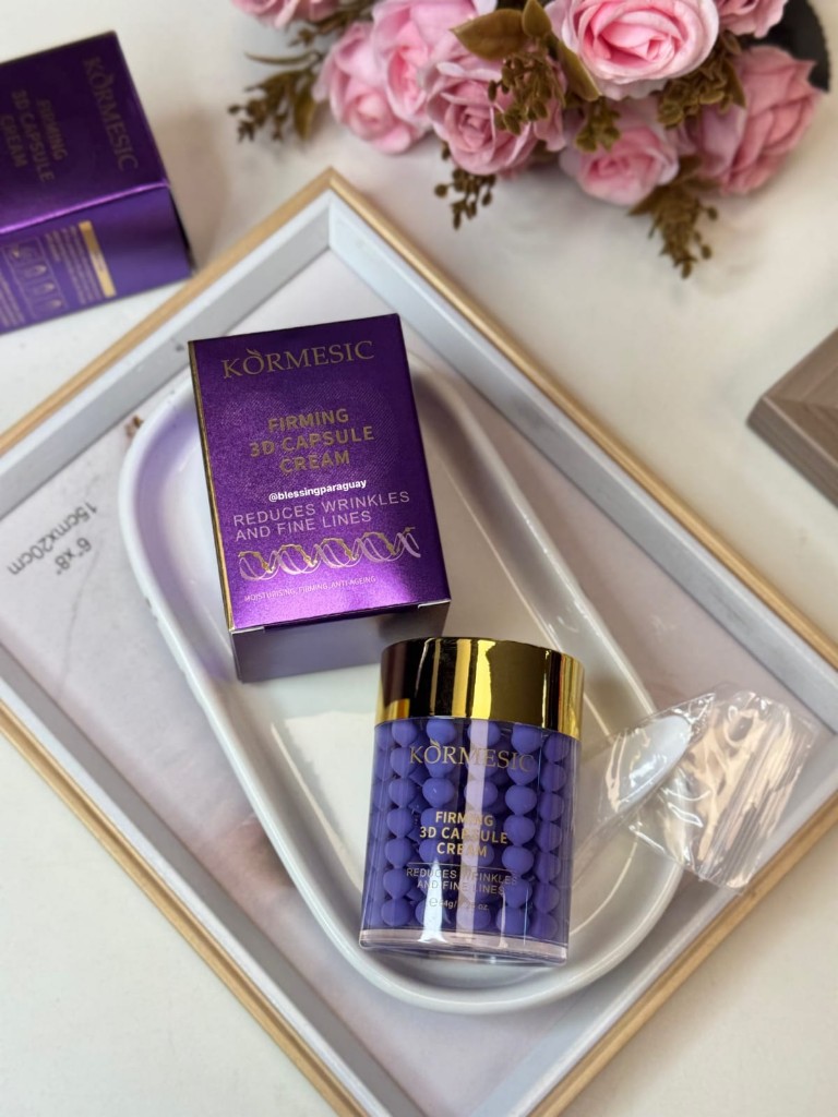 Crema facial 3D Firming Capsula, Reduce arrugas y linea de expresion