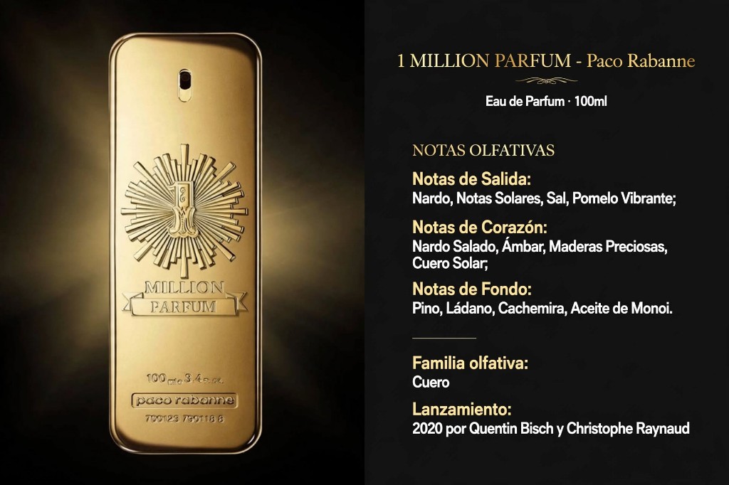 PACO RABANNE, One Millon, Masculino. 100 ml