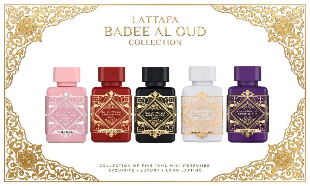 Coleccion Lattafa Badee al Oud. Unisex. 5x5ml