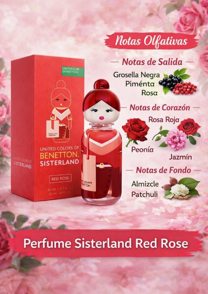 BENETTON, Red Rose