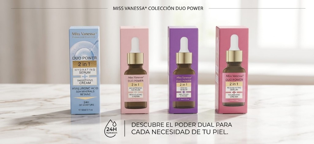 Serum facial 2 en 1, Miss Vanessa