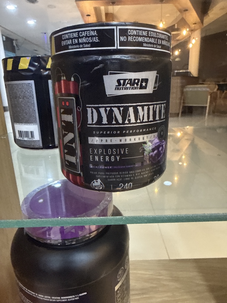 Star Dynamite negro preentreno