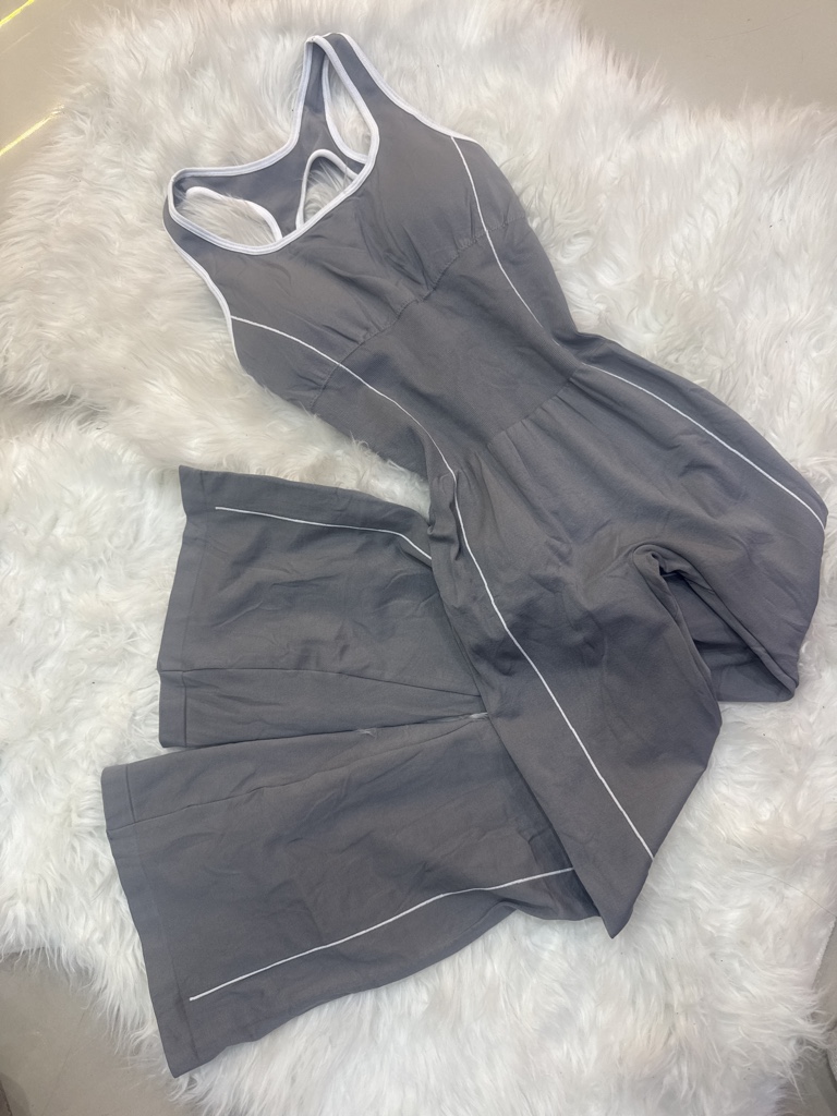 Catsuit largo Oxford