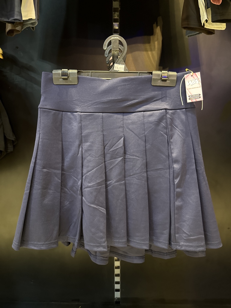 Pollera tablas (azul, rosa, negro, celeste)