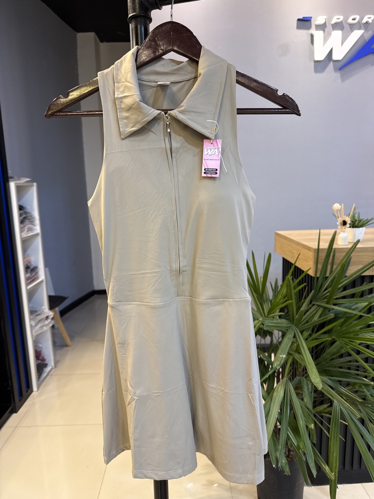 Vestido con short cuellito