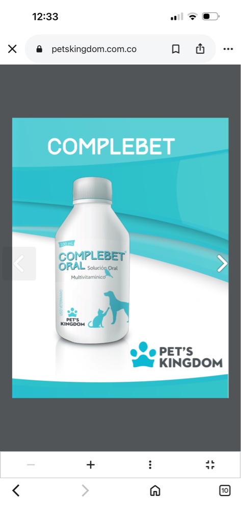 Complebet Oral multivitamínico