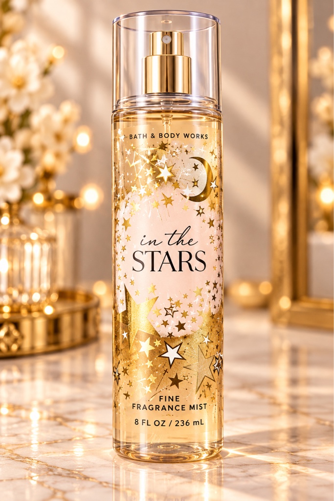 🌟✨ IN THE STARS ✨🌟  Un aroma mágico, sofisticado y encantador para brillar en cualquier ocasión. 💛  🛍️ Disponible en Massiel Collection 🎀  📩 Escríbenos para ordenar el tuyo.