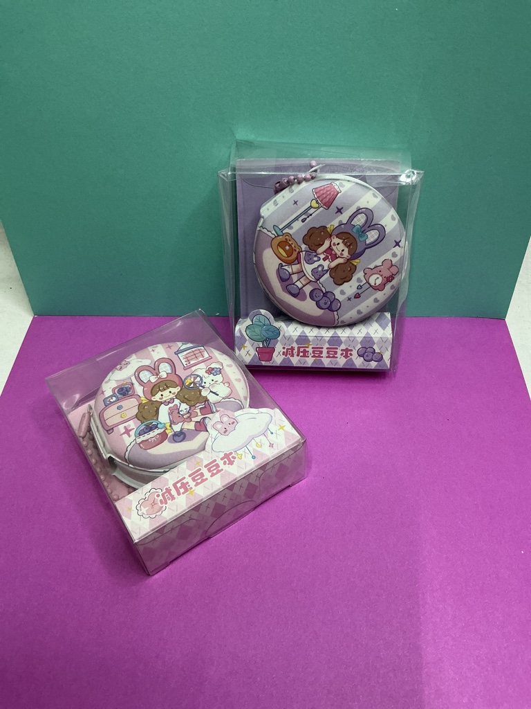 Mini cuaderno redondo de muñeca. 1 unidad
