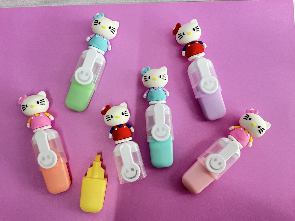 Hello Kitty resaltador. 1 unidad