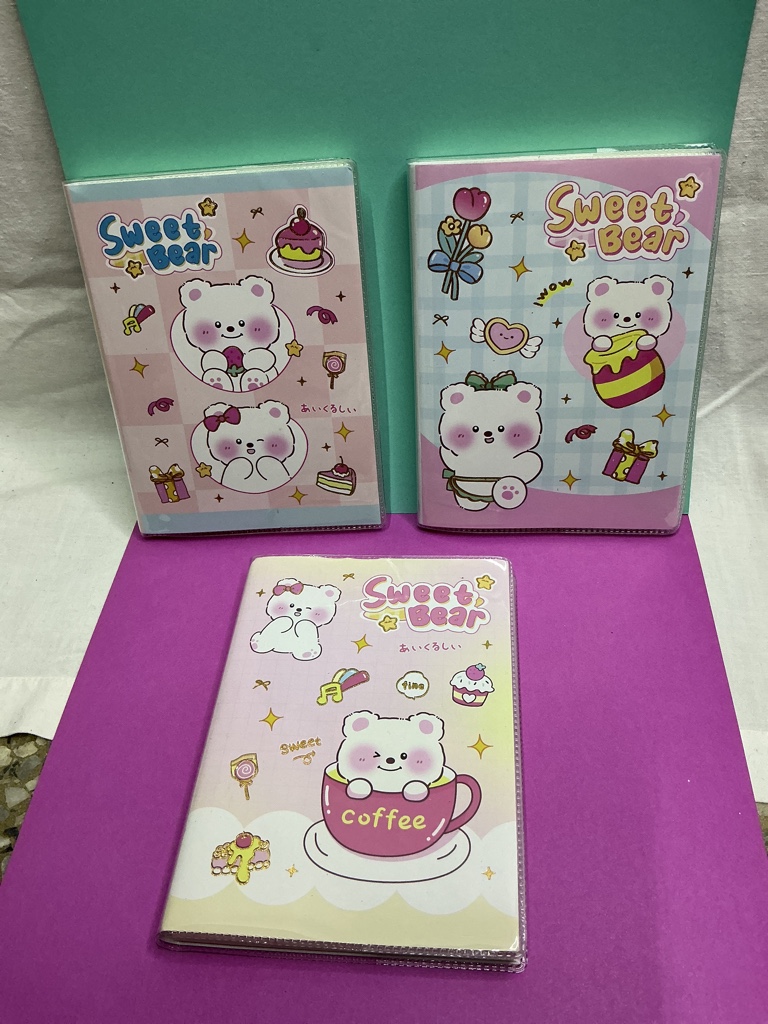 Sweet Bear mini cuaderno. 1 unidad