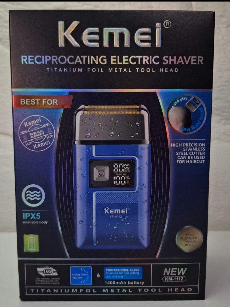 Shaver Kemei 1112