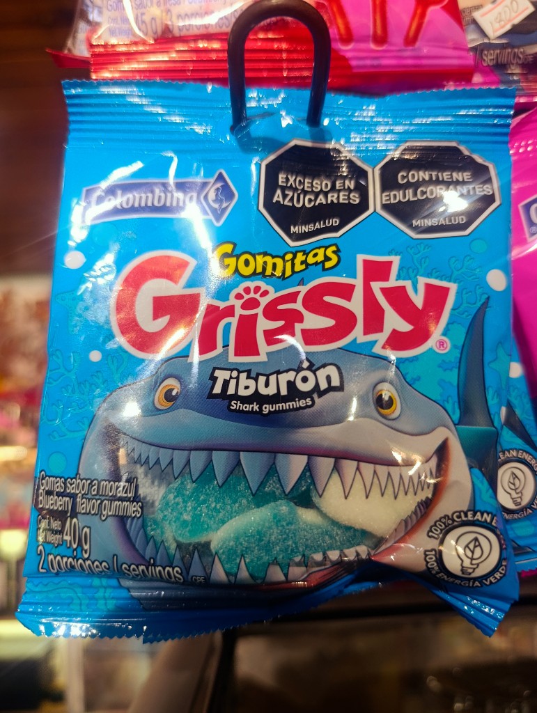 Gomitas Grissly Tiburon