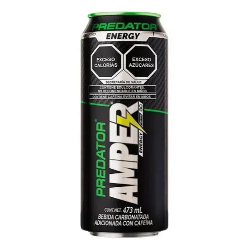 Predator AMP Energy negro 473ml
