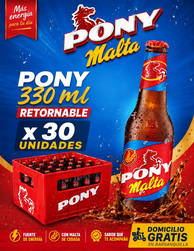 Pony Malta retornable 330ml x30