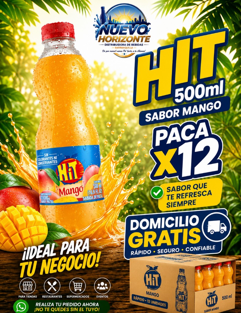 Hit Mango 500ml x 12