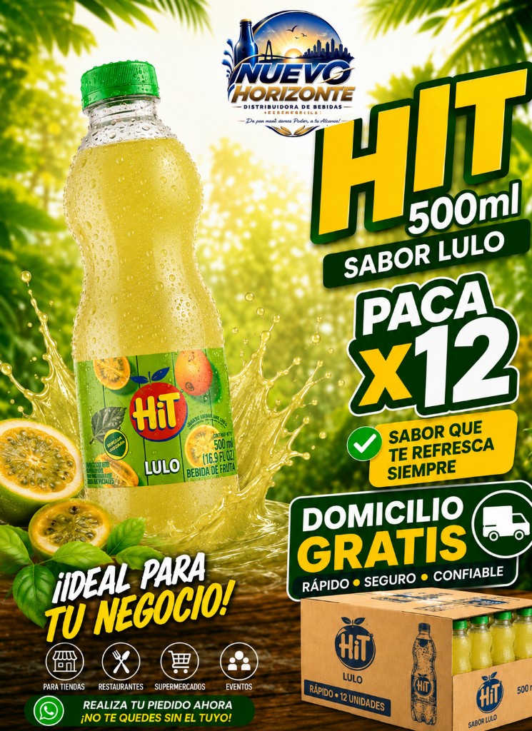 Hit lulo 500ml x 12