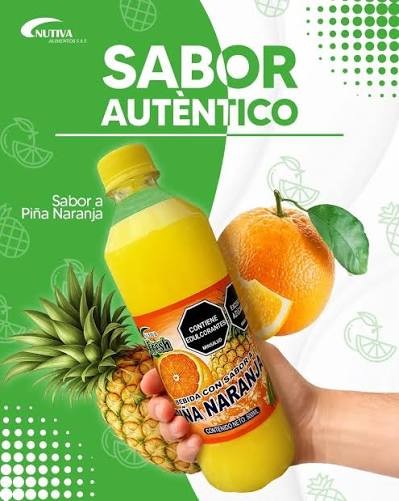 Nutiva zumo piña pet 250 x 15ml
