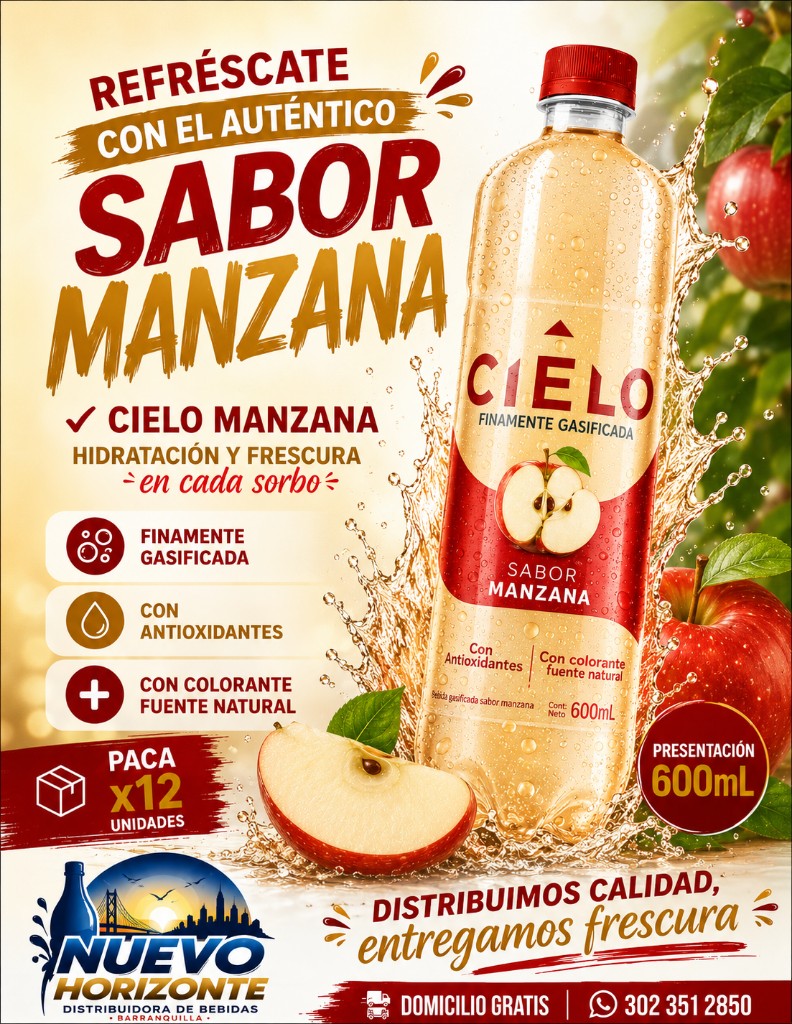 Cielo manzana 600mlx 12 und