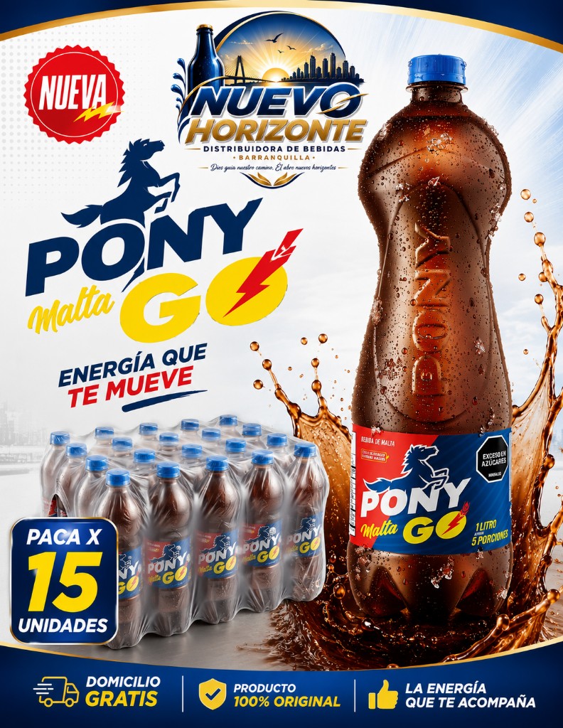 Pony Malta GO 1L x 15 une