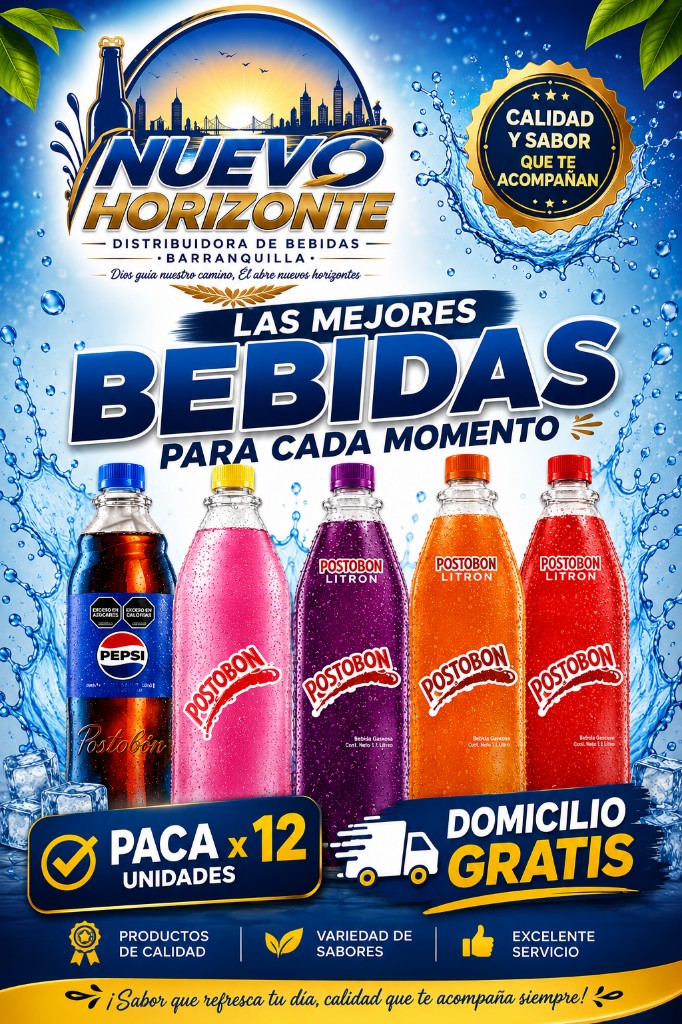 Postobon litron kola x 12