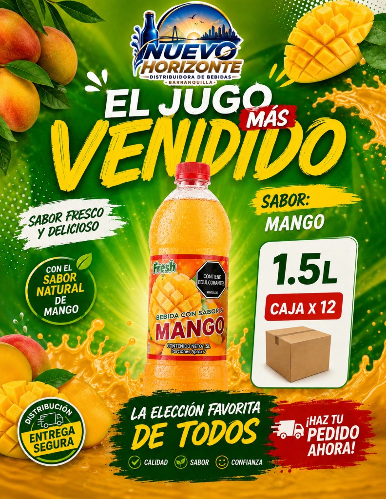 Fresh mango 1.5L